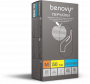 Перчатки BENOVY™ нитриловые 4,4гр. (50 пар), голубой