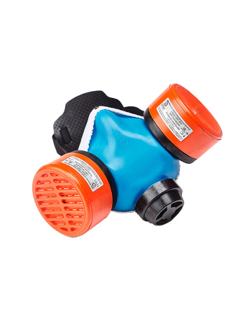 Полумаска Бриз-3201 (РУ) газопылезащитная А1В1Е1Р1D (х40)