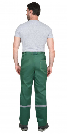 Костюм СИРИУС-МЕХАНИК куртка, брюки зелёный с жёлтым и СОП