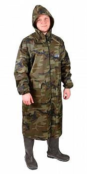 Плащ влагозащитный Hunter WPL (225 гр./м2) КМФ (ЧЗ)