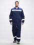 Костюм Легион-1 СОП (тк.Смесовая,210) брюки, т.синий/васильковый(Л-КБр)