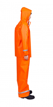 Костюм рыбака Fisherman`s WPL (500 гр/м2) оранжевый (ЧЗ)