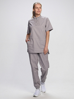 Костюм женский MedLine®  Ева (тк.Смесовая,145), св.серый