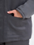 Костюм зимний Труженик-Ультра-1 СОП (тк.Смесовая,210) брюки, т.серый/красный