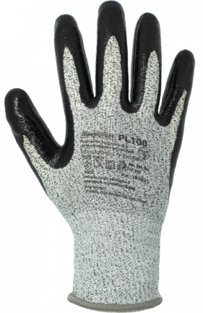 Перчатки ArmProtect противопорезные (НРРЕ+нитрил), PL100