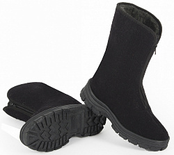 Сапоги женские Войлочные ПВХ Step (арт.8-42-4) черный