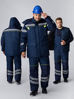 Костюм зимний ProflineSpecialist (тк.Мембрана) п/к, т.синий