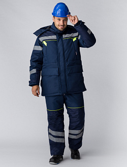 Костюм зимний ProflineSpecialist (тк.Мембрана) п/к, т.синий