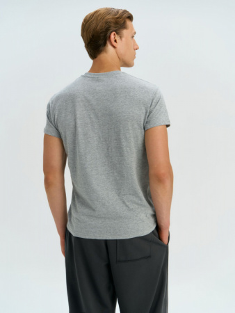 Футболка Регент 150, серый меланж