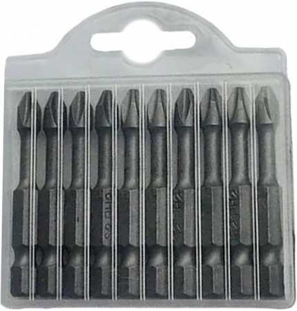 Бита крестовая магнитная PH2 50 мм HQ S2 STRONG (10 шт.) Samtools