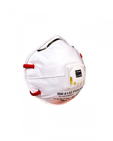 Респиратор ВМ-8132 NR D FFP3 (50 ПДК) с клапаном, чашеобразная, от аэрозолей (кр10х240)