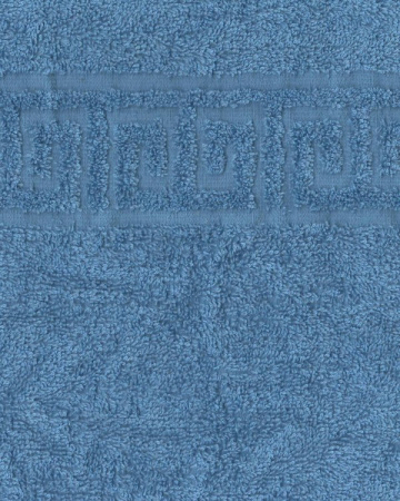 Полотенце махровое (70х140) голубой (heritage blue) 430 г/м2 (Туркмения) (х55)
