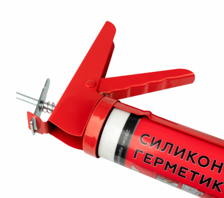 Герметик силиконовый строительный прозрачный 280 мл (325 г) Samfix