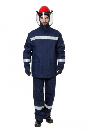 Костюм защитный от электродуги мужской летний СП04-ЛVII (51 кал/см2)