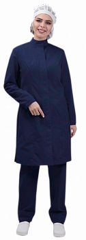 Халат АПРЕЛИЯ ХАССП, синий