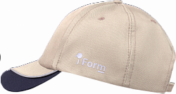 Бейсболка IFORM, бежевый-т.серый Импорт