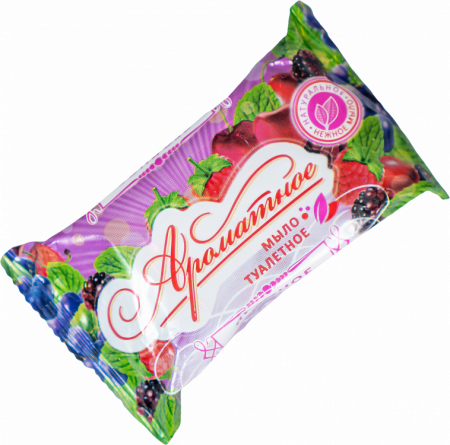 Мыло туалетное 100 г. в цветной упак.