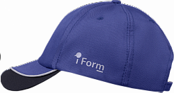 Бейсболка IFORM, синий-черный