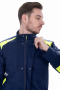 Куртка ACTIVE FLEX / АКТИВ ФЛЕКС, летняя, т.синий-флуоресцентный желтый