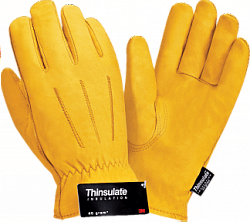 Перчатки ДРАЙВЕР KT, (0150 3М), кожа, Тинсулейт®