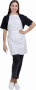 Фартук БЯЗЬ, белый